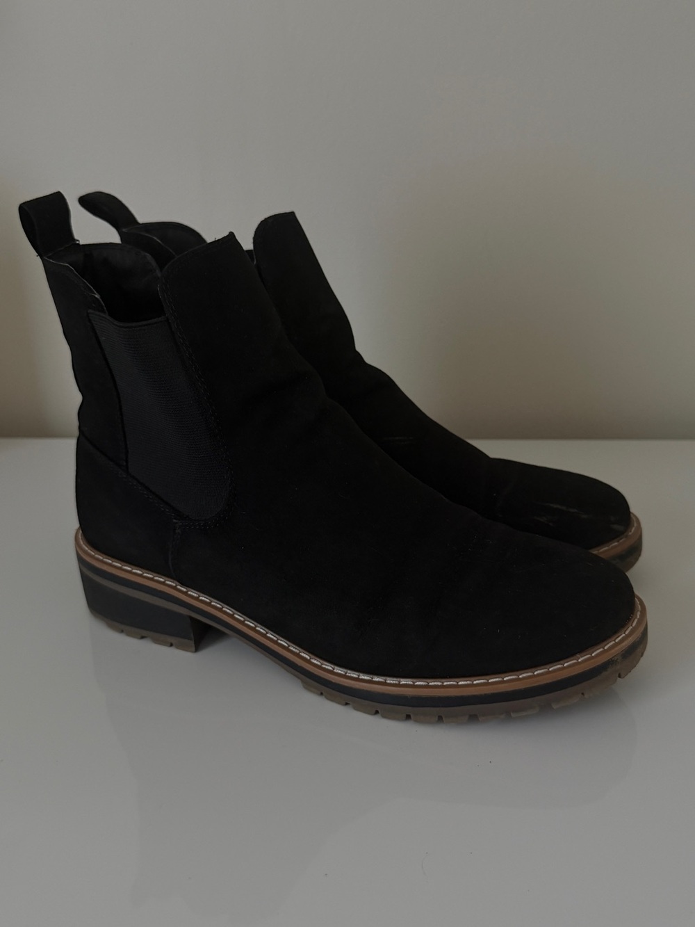 Black Suede Ankle Boots